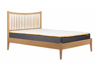 4ft6 Double Bewick Real Oak, Spindle Bed Frame